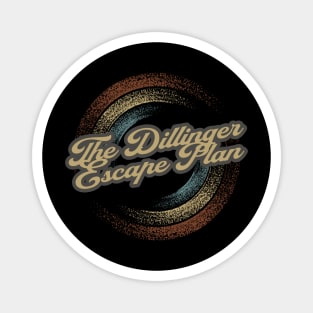 The Dillinger Escape Plan Circular Fade Magnet